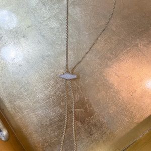 Kendra Scott Iridescent Drusy Cheska Necklace